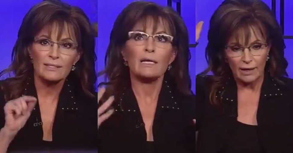 Sarah Palin proudly declares herself a ‘white common sense conservative’