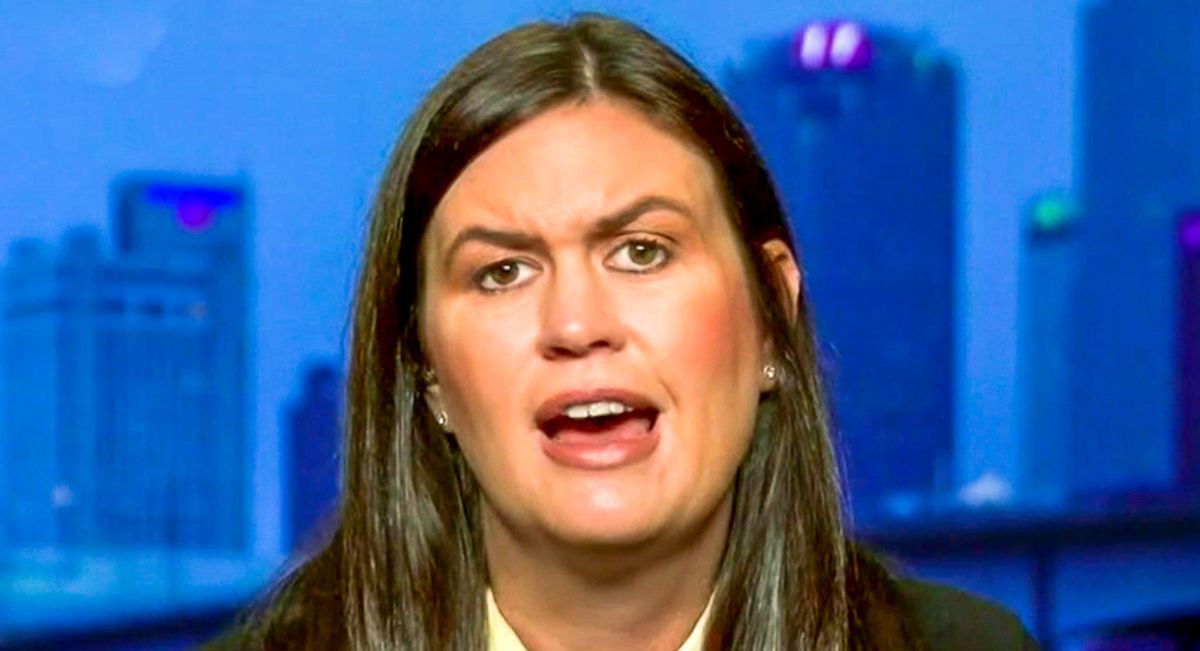AOC slams Sarah Sanders for whining about losing 50,000 followers from Twitter's pro-Trump 'neo-Nazi' purge
