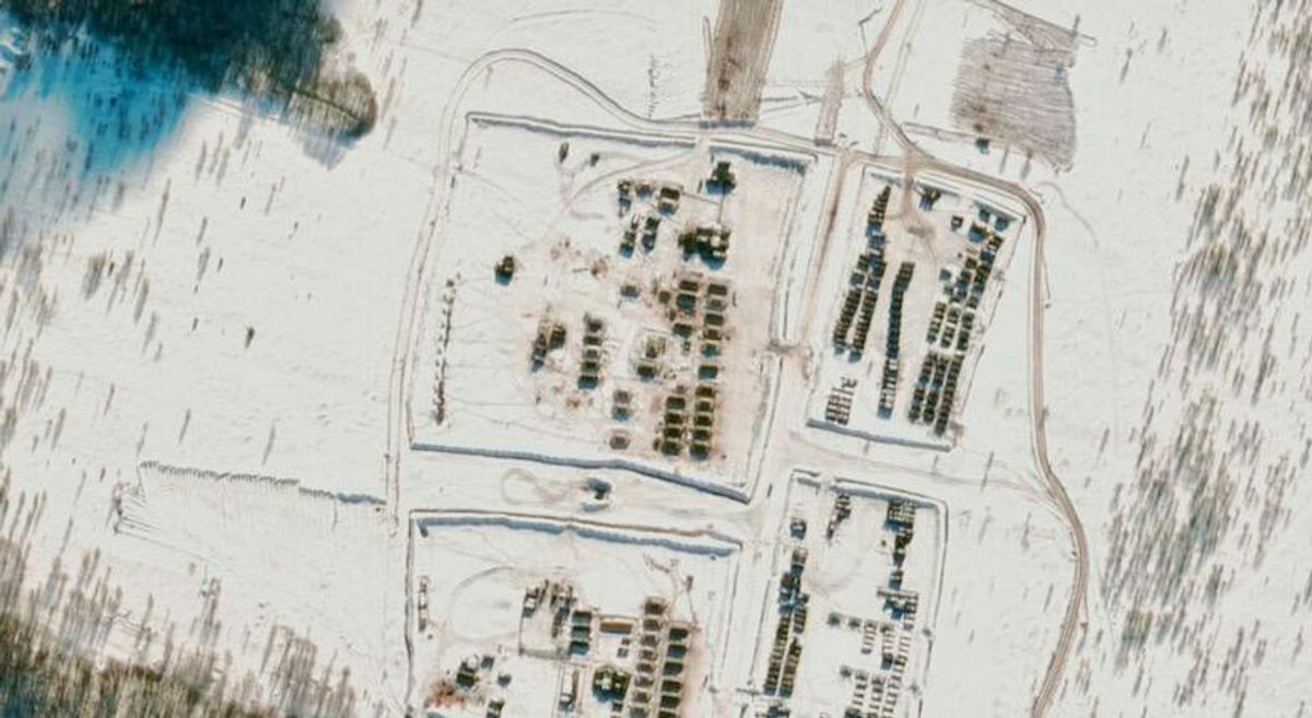 Satellite images show Russia adding military pressure on Ukraine