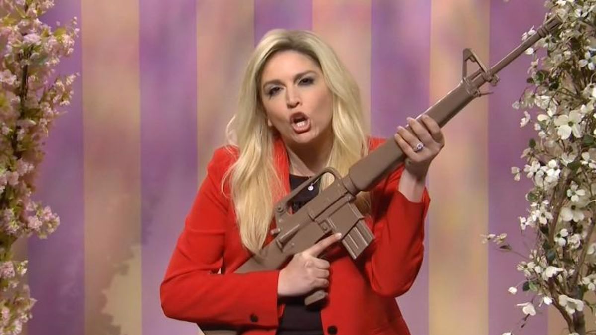 'God bless Russia': SNL imagines Easter message from Marjorie Taylor Greene
