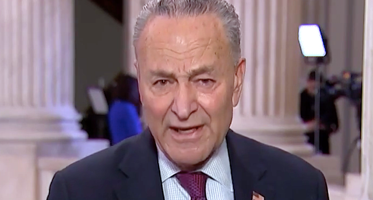 Chuck Schumer shuts down McConnell's attempt to stop Trump impeachment