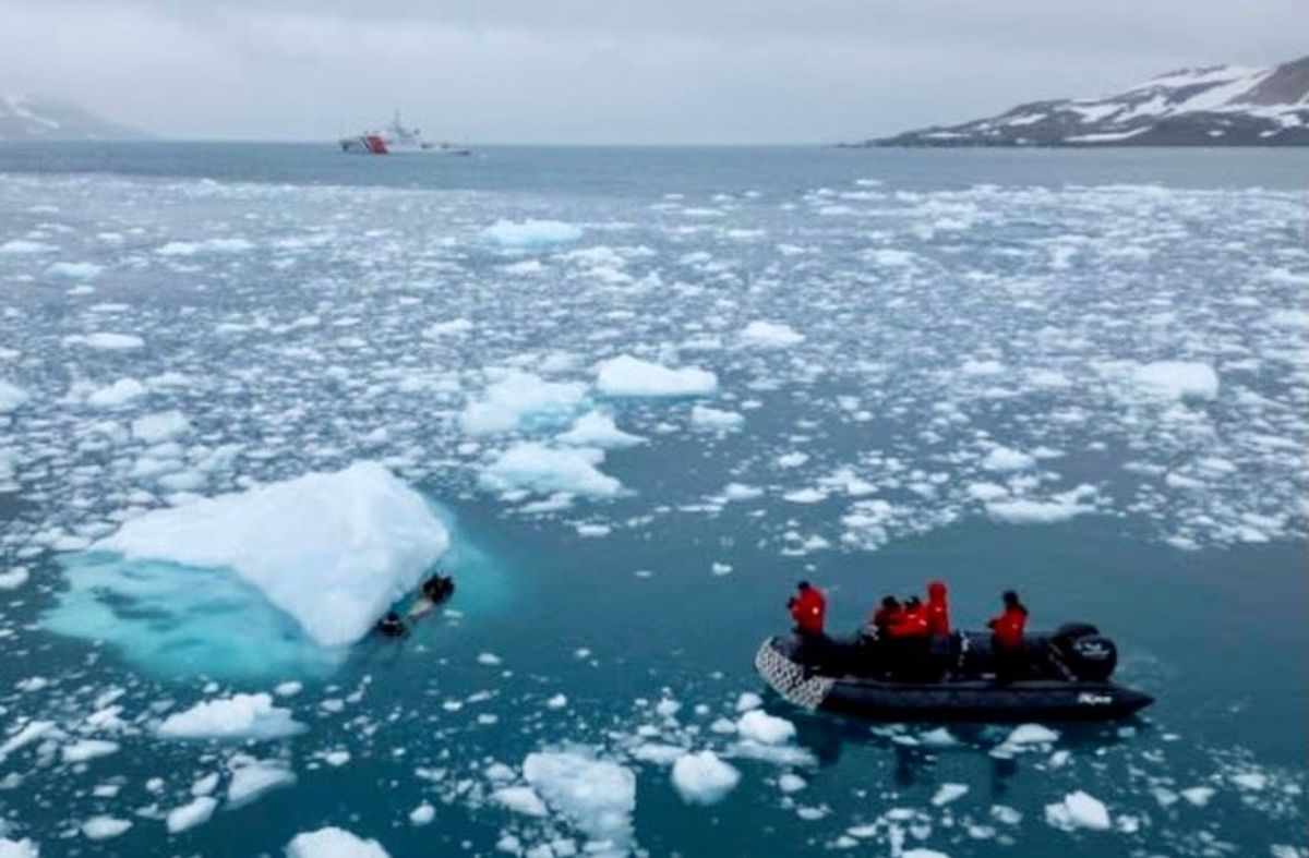 Melting sea ice in Antarctica causes ocean storms, scientists say