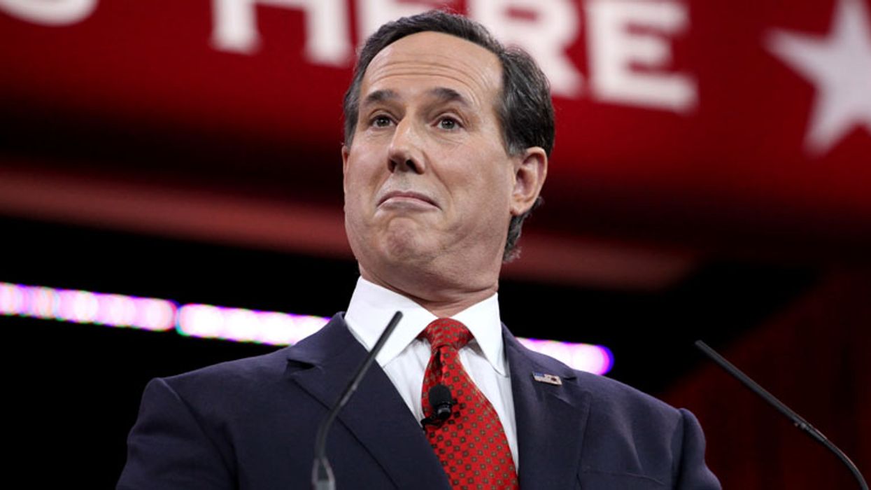 'Fiscal responsibility' candidate Rick Santorum has nearly $500K in campaign debt from 2012 presidential run