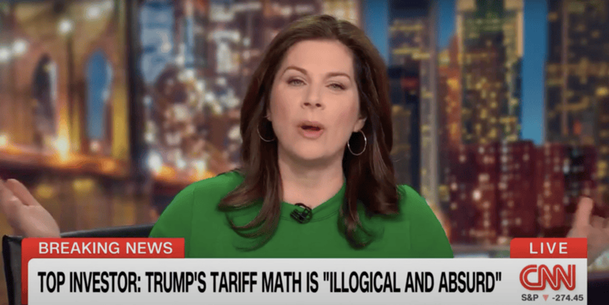 'Doesn't add up': CNN anchor takes a sledgehammer to Trump's 'magic' tariff formula
