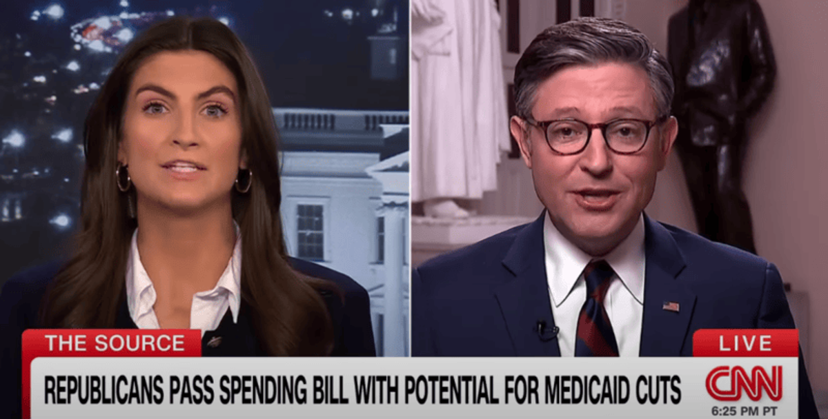 'Simply not true!' Mike Johnson pressed on CNN over potential Medicaid cuts