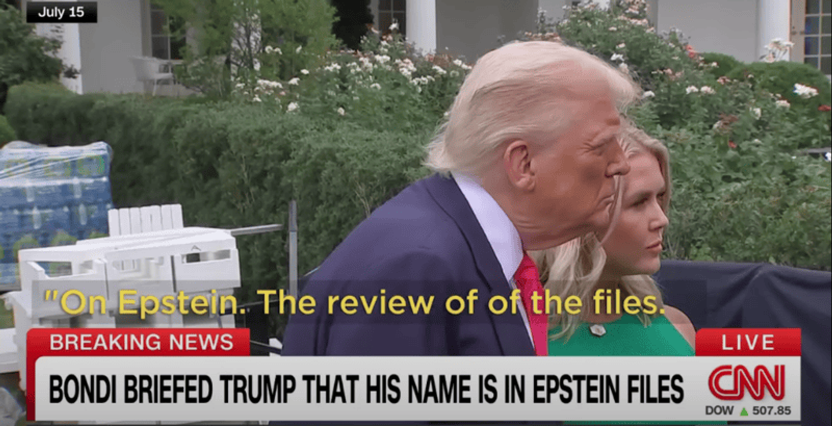 'Significant': Erin Burnett catches Trump in Epstein 'lie' with devastating clip
