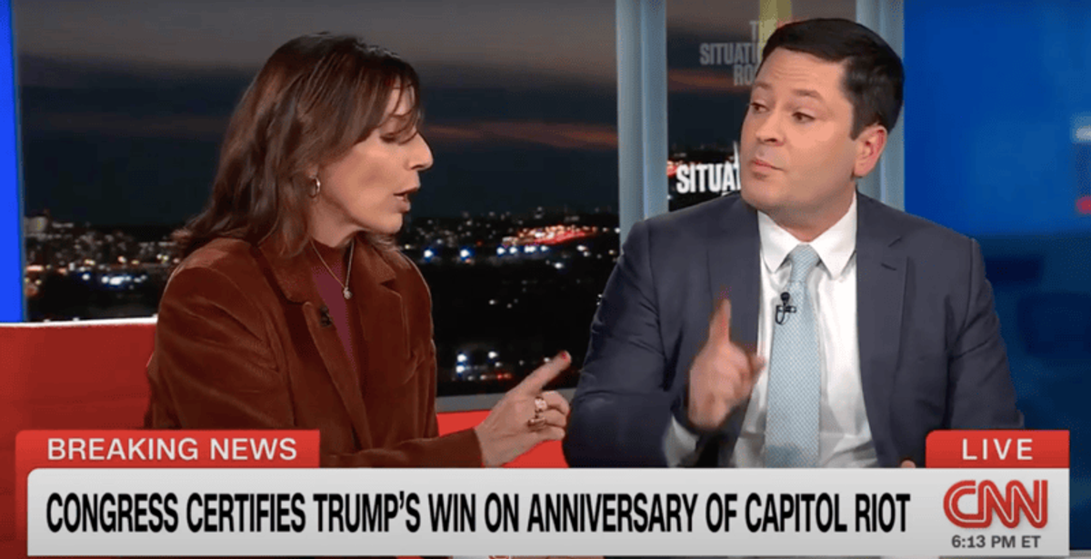 ‘That is not the real story’: NYT reporter challenges Republican’s memory of J6