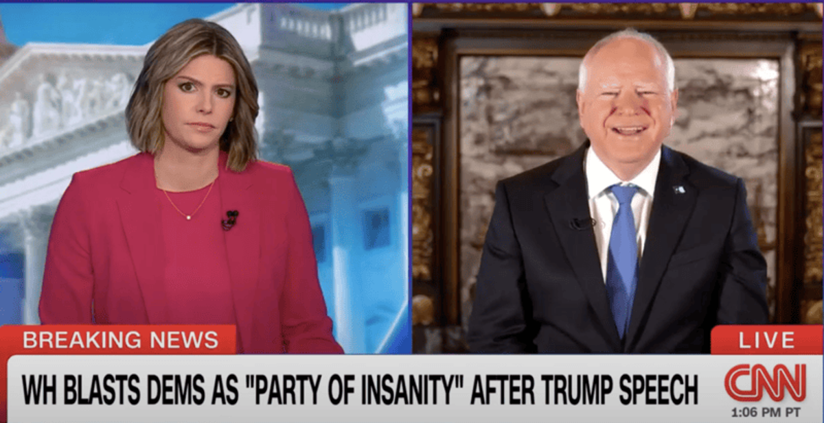 'Did Fetterman listen to the speech? Tim Walz takes a shot at fellow Dem on CNN