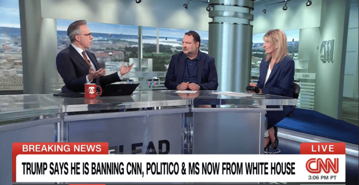 'Telling' slip in Trump's media meltdown laid bare on CNN