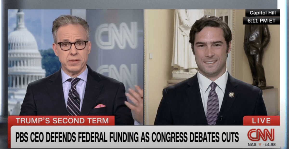'Sesame Street? That's how I learned to read': Jake Tapper confronts GOP lawmaker on cuts