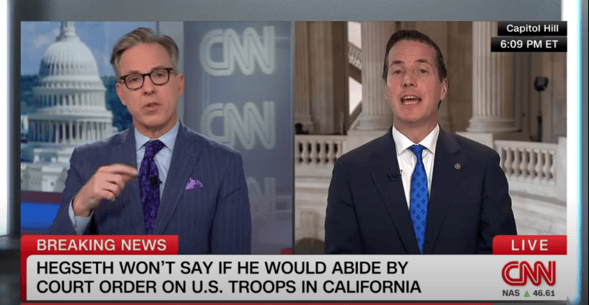 'Objectively not true, Jake': MAGA senator bristles when pressed by CNN's Tapper