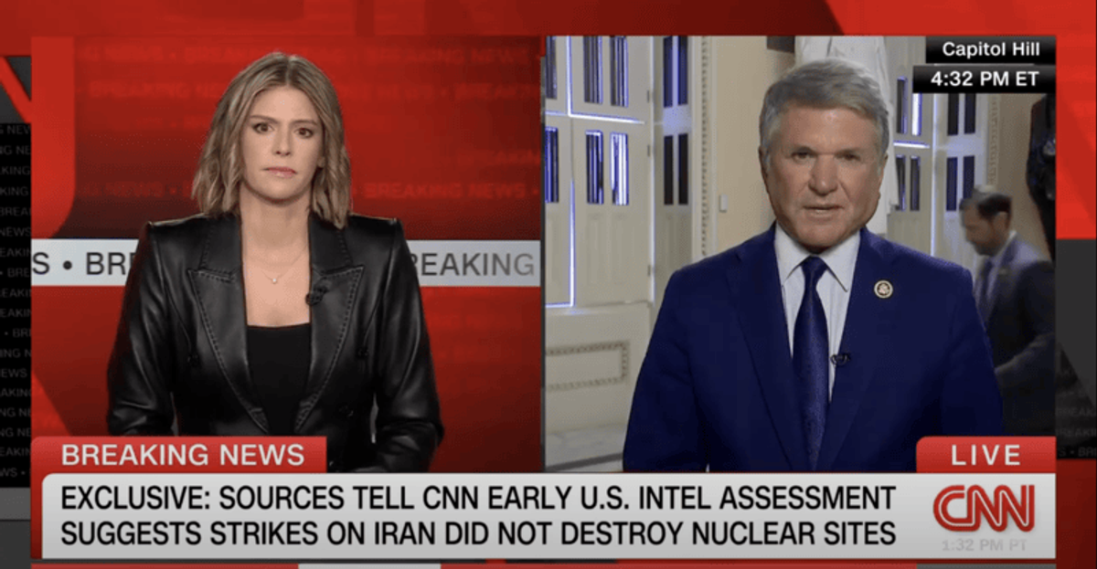 GOP rep scrambles on CNN to defend Trump’s Iran claims: 'Matter of semantics'
