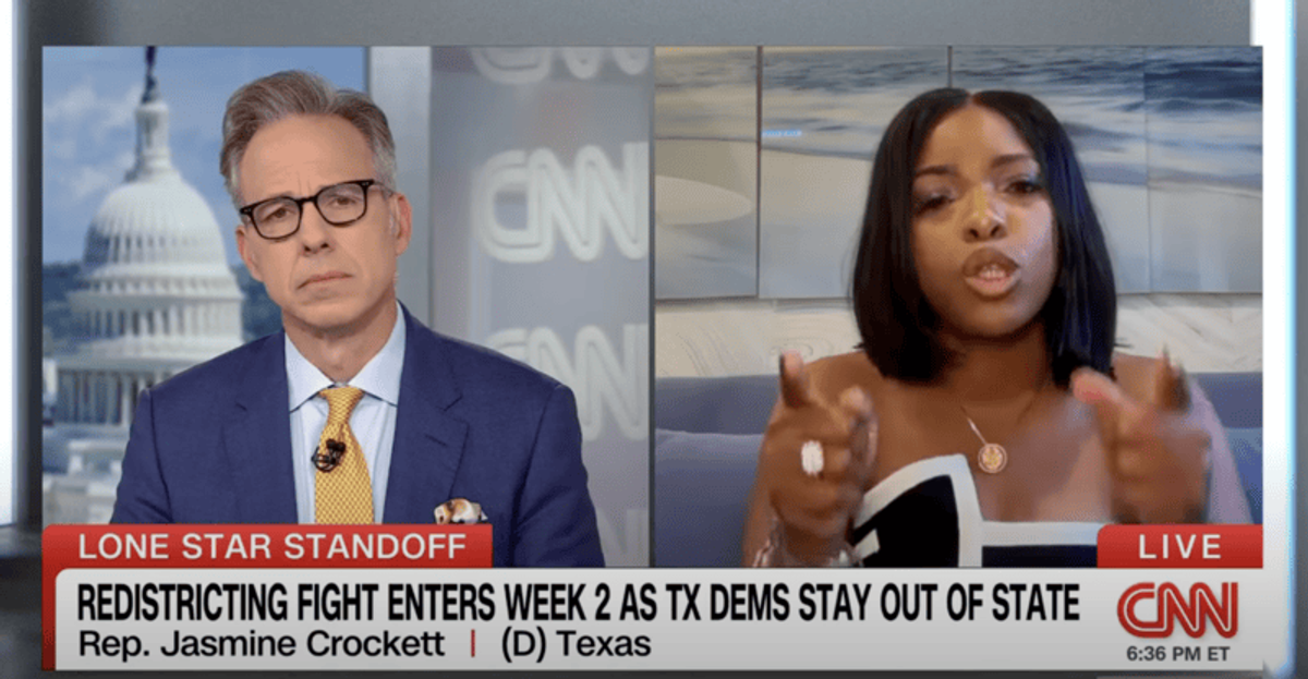 Jasmine Crockett gets heated as she slams MAGA gov: 'Don't tell me it's not about race!'