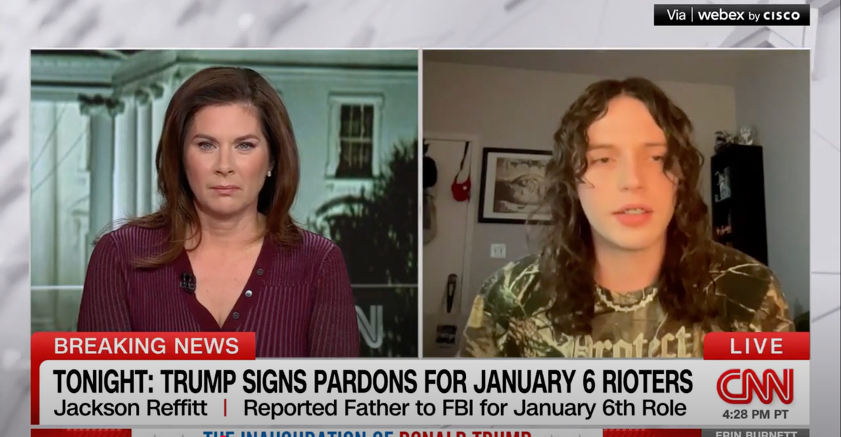 'Picked up a gun': Son who turned in J6 dad 'filled with paranoia' over Trump order