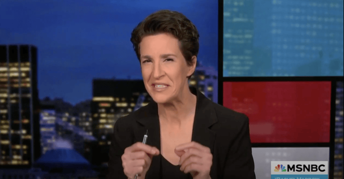 'What?' MSNBC's Maddow stunned as Trump official turns staffers into glorified 'waiters'