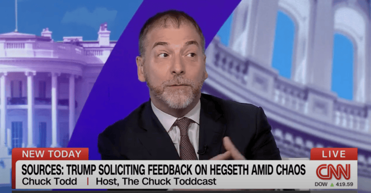 'Wow': Chuck Todd floored as MAGA allies 'air dirty laundry' to media