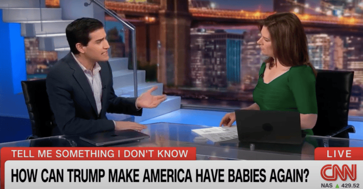 'No bueno': CNN analyst warns Trump not in 'good company' with new 'motherhood medal' plan