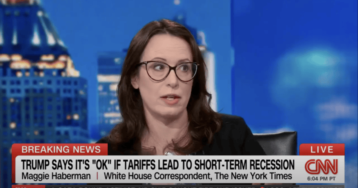 ‘That's a front’: NY Times' Maggie Haberman suspects Trump’s economic bravado is fake