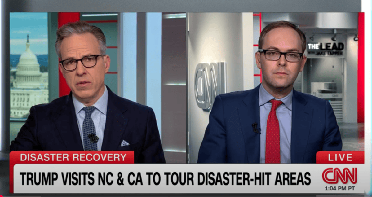 'Just wrong': CNN fact checker shreds Trump's wild claims as he floats abolishing FEMA