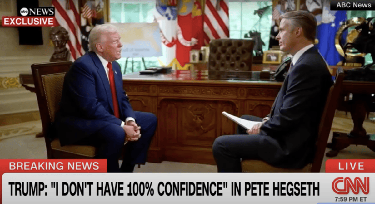 'Stupid question': Trump lashes out at reporter in new exclusive interview