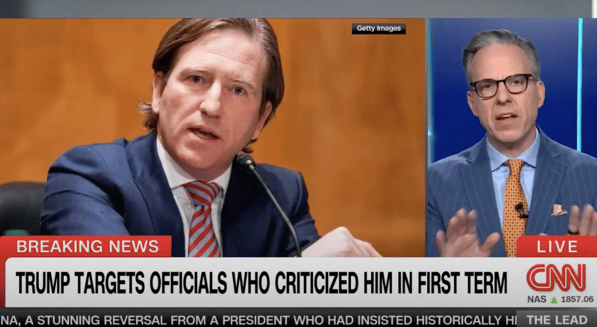 'Shocking': CNN's Jake Tapper aghast as whistleblowers targeted 'for telling the truth'
