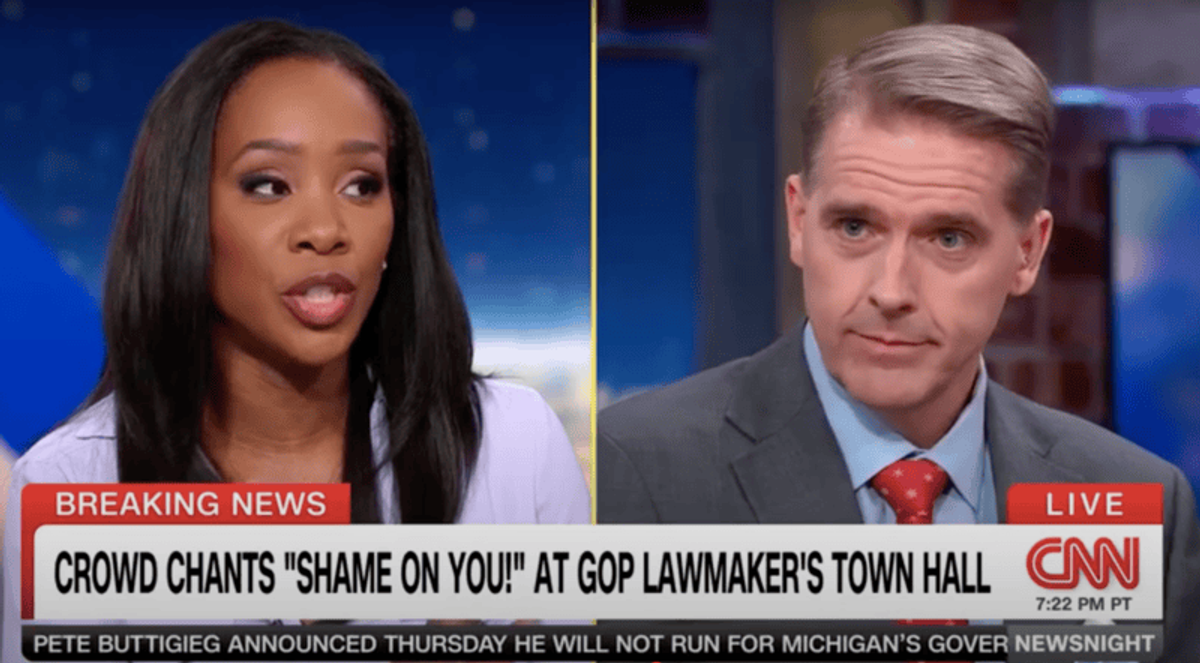 'Are you really calling them mobs?' CNN host calls out Republican over town hall comment