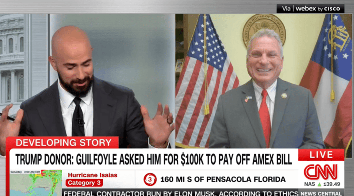 GOP rep's unusual response to snowballing scandal catches CNN anchor off guard
