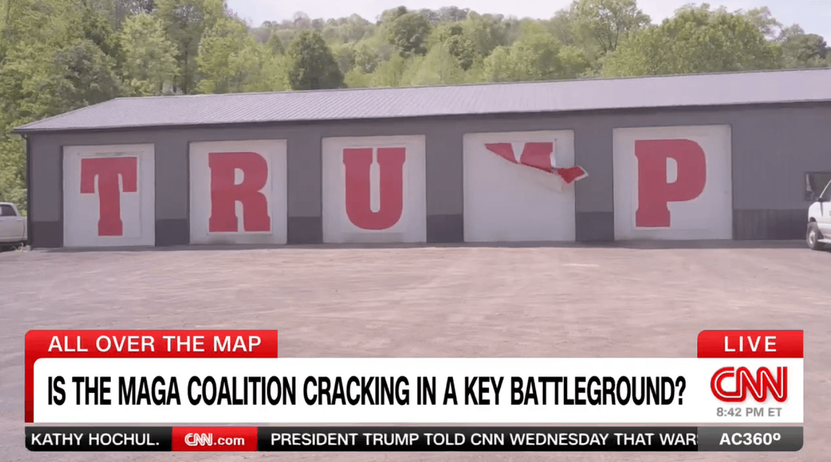 MAGA hats disappear as deep red stronghold turns on Trump: 'I challenge you to find one'