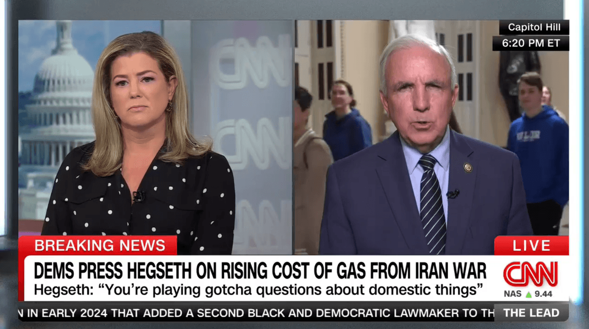 MAGA lawmaker gets more than he bargained for from CNN host over 'astounding' gas prices