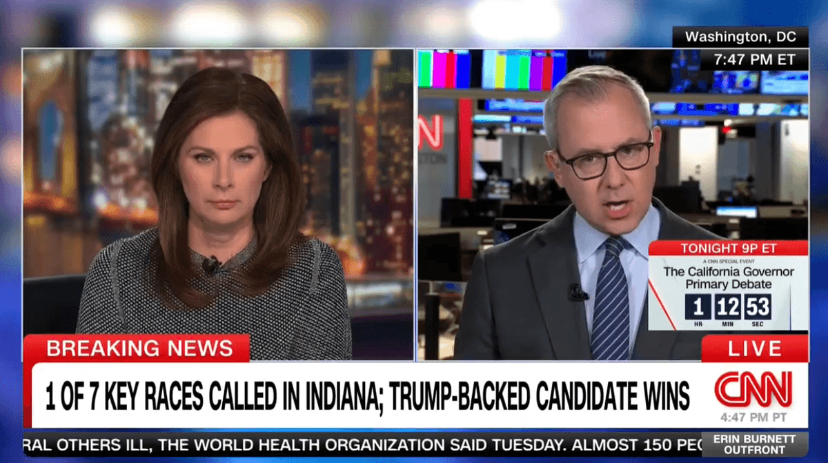 'Significant sign': Reporter floored as first domino falls in Trump's bid to upend Indiana
