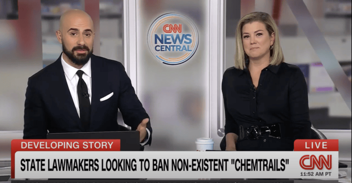 'Bizarre!' CNN anchor bewildered by GOP's conspiracy theory bill
