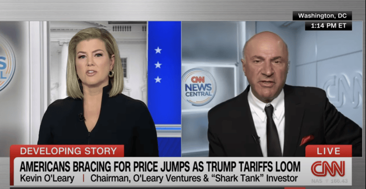 'That's the answer!' 'Shark Tank' star investor jumps on CNN anchor'squestions