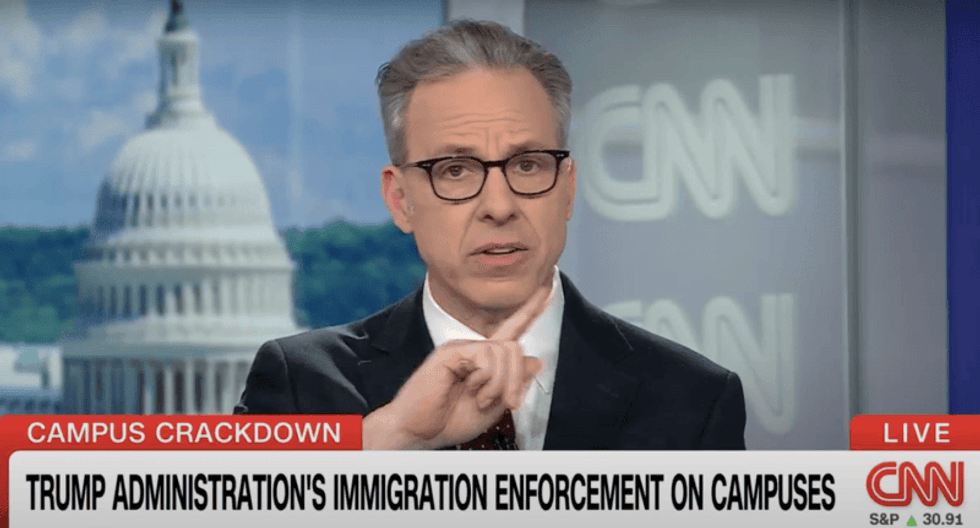 'Not good enough': CNN's Jake Tapper unloads on Trump officials over slew of arrests