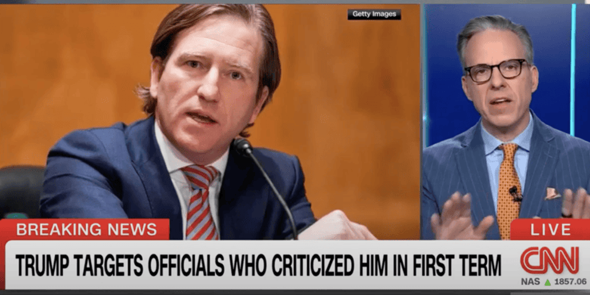 'Shocking': CNN's Jake Tapper aghast as whistleblowers targeted 'for telling the truth'