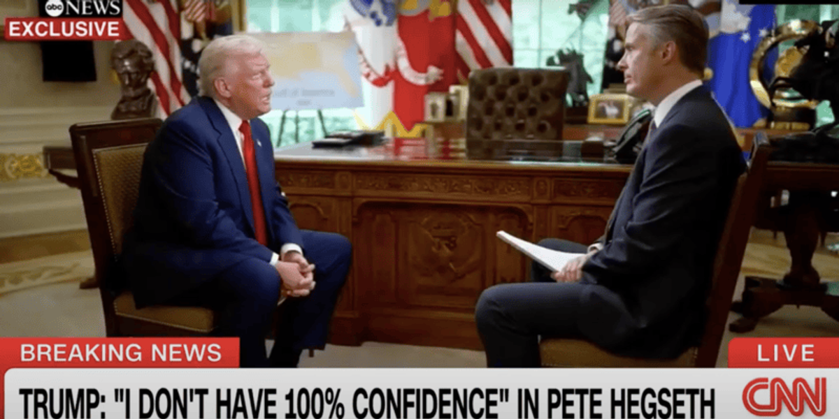 'Stupid question': Trump lashes out at reporter in new exclusive interview