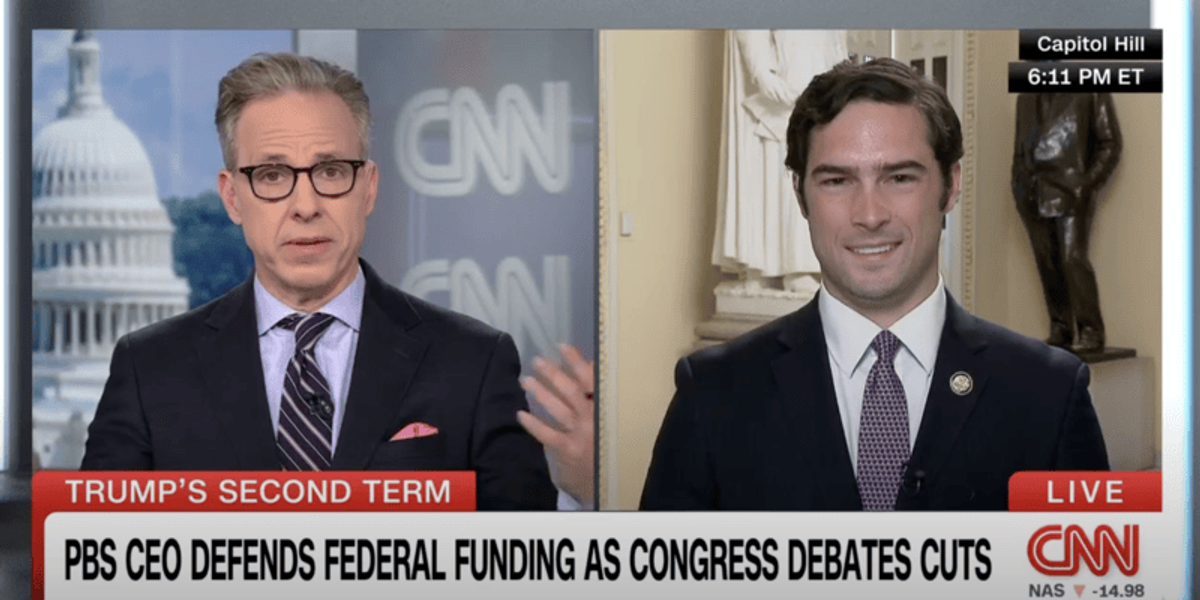 'Sesame Street? That's how I learned to read': Jake Tapper confronts GOP lawmaker on cuts
