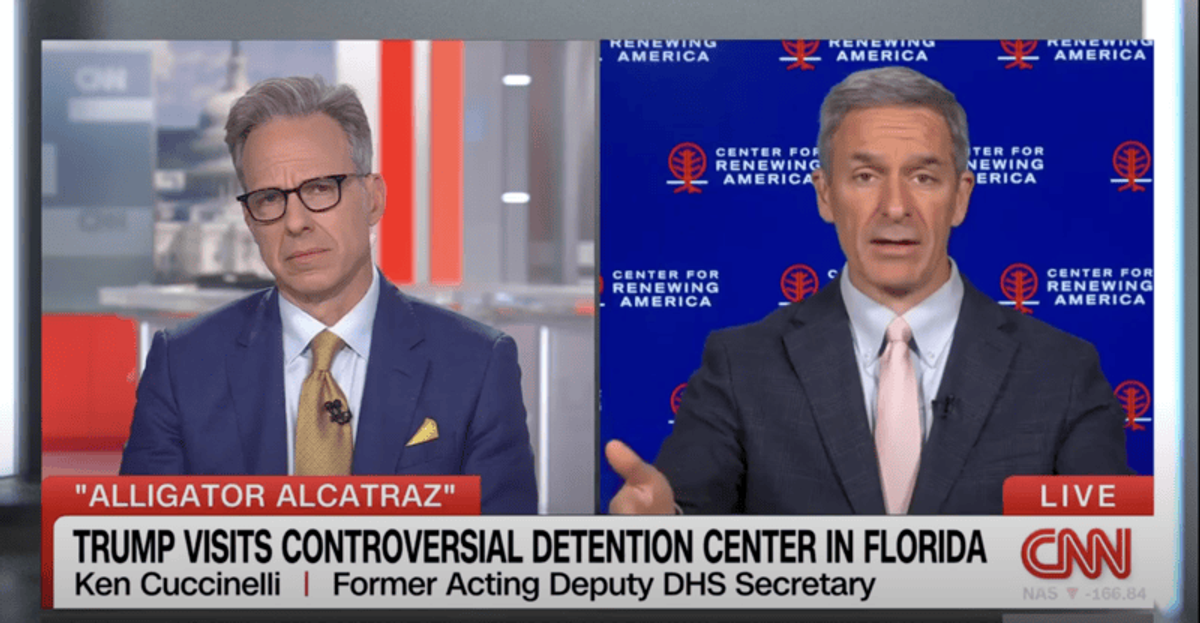Ex-Trump aide defends ‘Alligator Alcatraz’ as he shrugs off cruelty claims