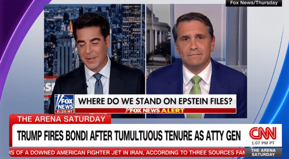 'Jesse Watters of all people!' CNN erupts in laughs after Trump AG ripped on Fox News