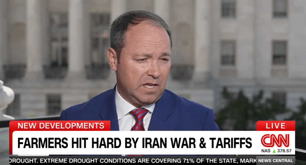 'You're right': CNN corners Republican on farmers getting 'rug-pulled' under Trump