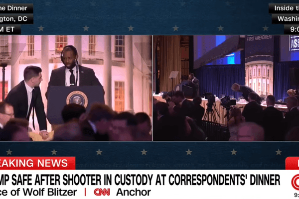 Wolf Blitzer details 'very scary' moment he was thrown to the ground as gunfire rang out