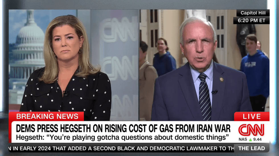 MAGA lawmaker gets more than he bargained for from CNN host over 'astounding' gas prices