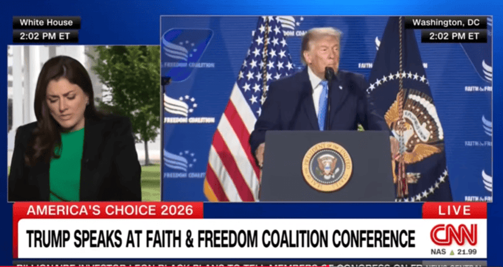 'Suffer and die?' CNN struggles to make it through Trump's 'alarmist' post