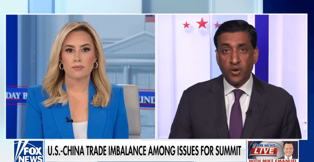 Frothing Trump sent over the edge by Dem's Fox News appearance
