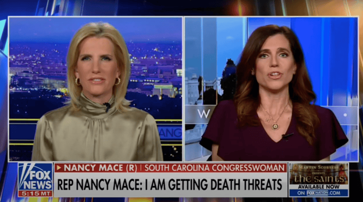 Man in my locker room 'feels like assault': Mace escalates clash with trans congresswoman