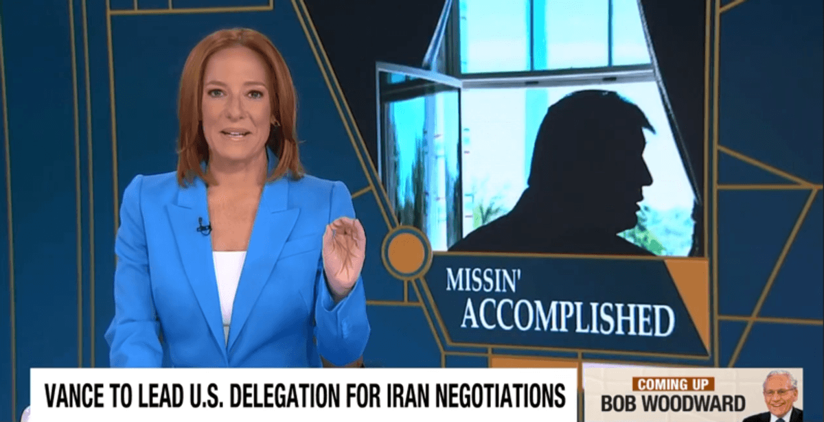 Jen Psaki in disbelief over JD Vance's bizarre Iran comparison: 'What on earth?'