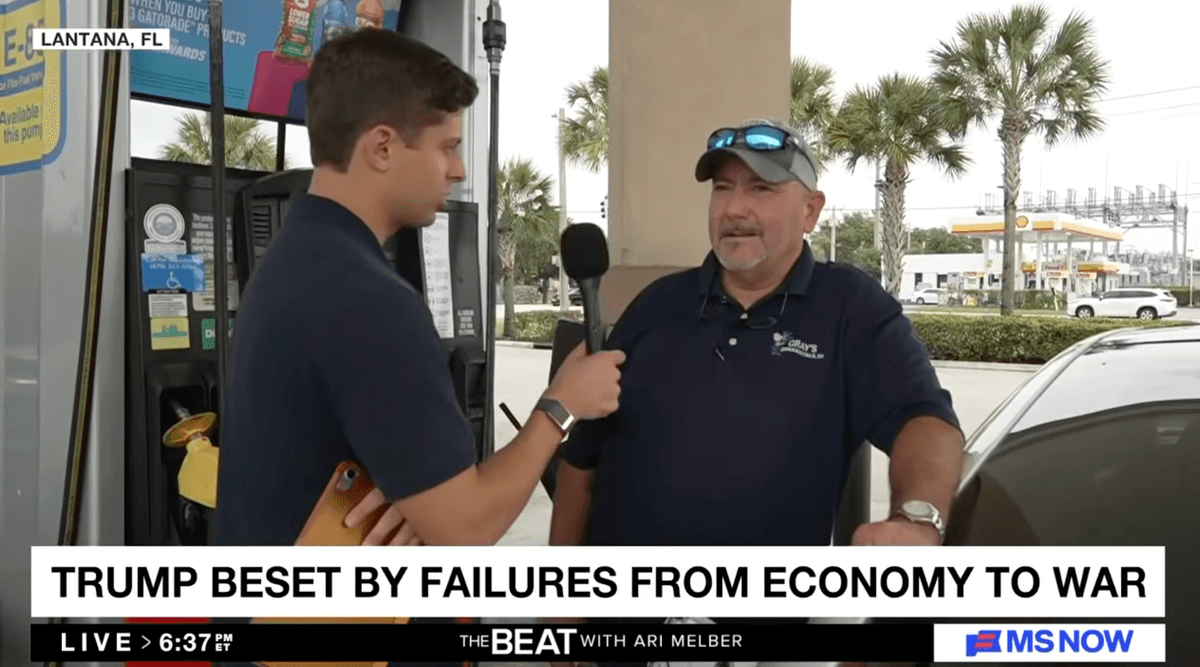 MS NOW hits Trump with devastating supercut of angry Florida backlash after gaffe