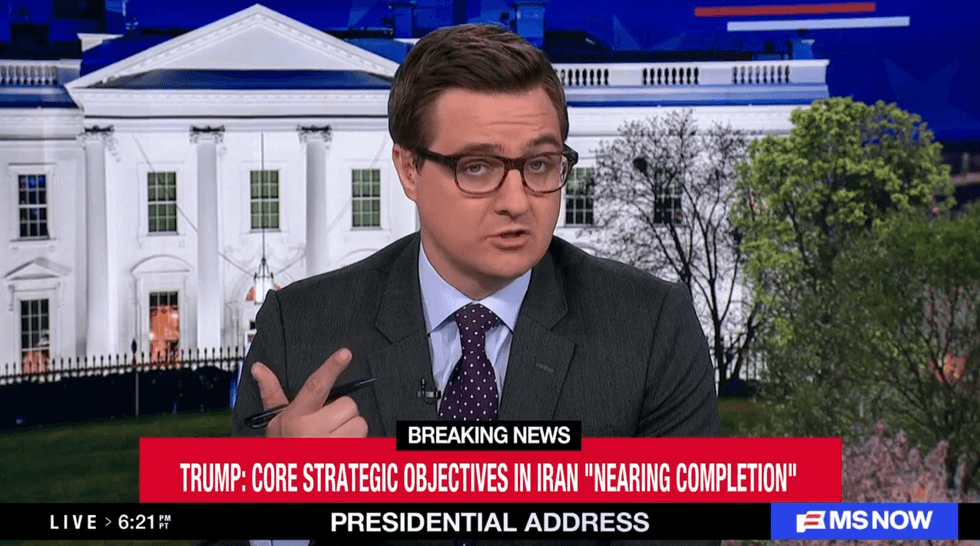 MS NOW's Chris Hayes hits Trump's 'litany of lies' with lightning round Iran fact-check