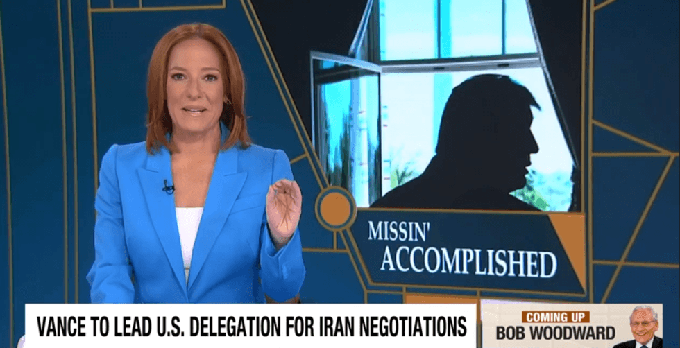 Jen Psaki in disbelief over JD Vance's bizarre Iran comparison: 'What on earth?'