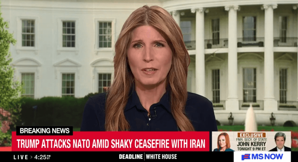 Nicolle Wallace in awe as Trump's plan to punish NATO allies could accidentally backfire