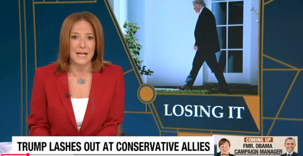Jen Psaki warns Trump 'knows he's losing' — and even 'spineless' Congress will turn on him